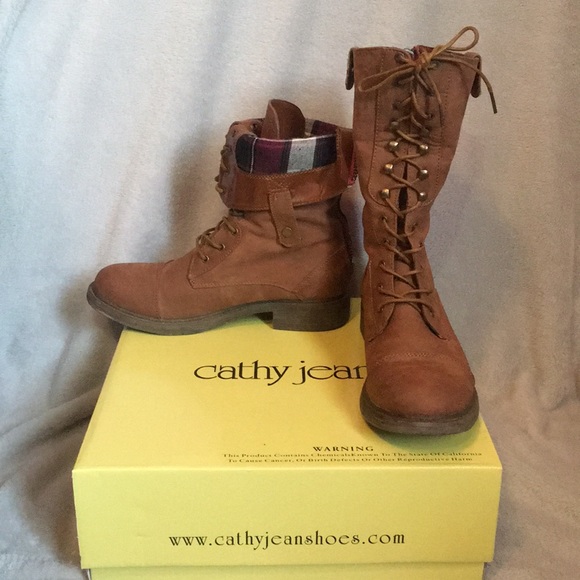 Cathy Jean Lace Up Boots - Picture 3 of 6